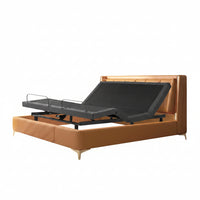 Queen Adjustable Bed Base with Mattress, 14 Inch Gel Memory Foam Two-Side Medium-Firm/Firm Mattress in Box, Updated Adjustable Bed Frame with Thickened Foam Frame, Wireless Remote, Electric Smart Bed