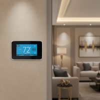 Smart Thermostat Designed for Easy Control, Touchscreen Color Display, 7-Day Programmable, Wi-Fi Connectivity