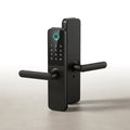 Smart Door Lock Engineered for Dual-Side Access, Fingerprint Recognition, IP55 Waterproof, SUS Material
