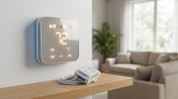 Wifi Smart Thermostat for House with C-Wire Adapter, Programmable Thermostat Compatible with Alexa and Google Assistant,Remote Control Tuya/Smart Life, Energy Saving, C-Wire Require — Lifestyle