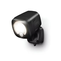 Outdoor LED Spotlight Designed for Motion Detection, 400 Lumen, Battery Powered, Integrated LED