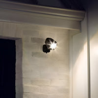 Outdoor LED Spotlight Designed for Motion Detection, 400 Lumen, Battery Powered, Integrated LED